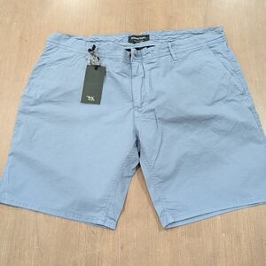 Mens Rodd & Gunn "The Peaks" Regular Fit Shorts Sky Blue